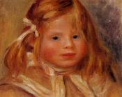 皮埃尔 奥古斯特 雷诺阿 : Coco in a Red Ribbon